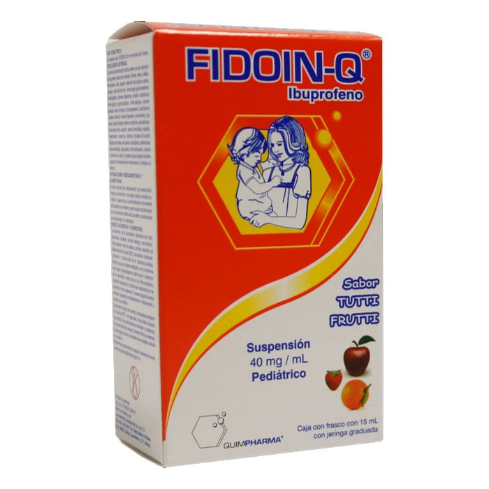 Fidoin-Q Ibuprofeno 40 Mg Frasco Con 15 ML - Farmacias Klyns