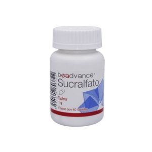 Sucralfato 1 g 40 Tabletas