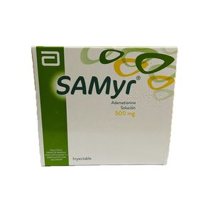 Samyr Solucion Inyectable 500 mg 5 Ampolletas con 5 mL