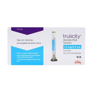 Trulicity Solucion 1.5 mg / 0.5 mL 2 Plumas