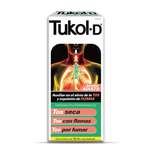 Tukol-D Jarabe 2.0 g / 0.2 g 125 mL