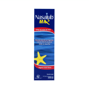 Nasalub Max Solucion Spray de Agua de Mar 100 mL