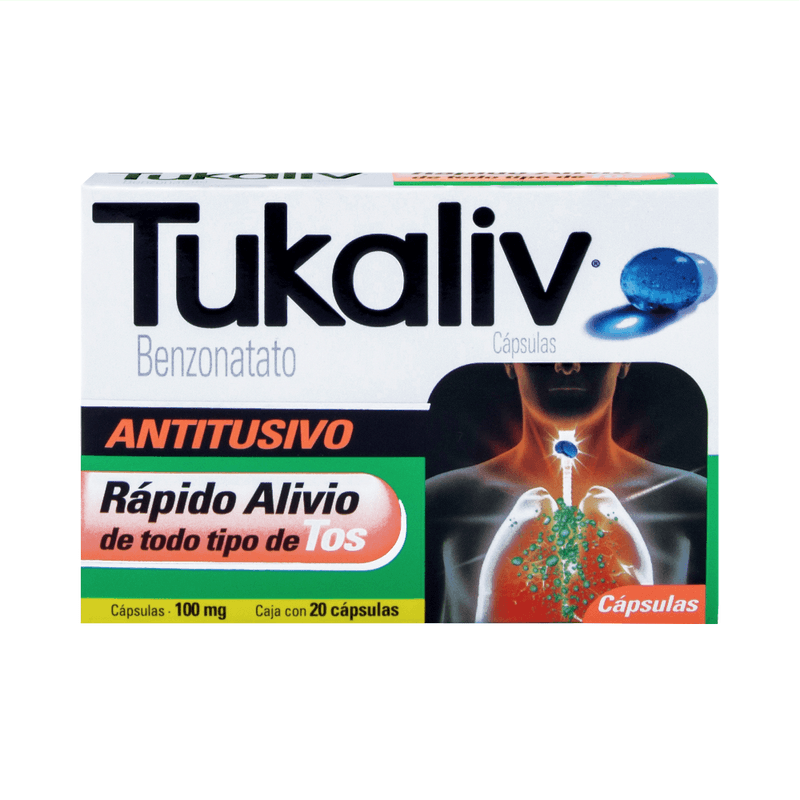 Tukaliv 100 Mg 20 Capsulas Farmacias Klyns