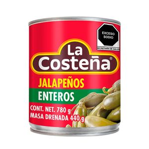 Jalapeños en Escabeche La Costeña 780 g