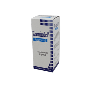 Wamindel Paracetamol 100 mL Solucion infantil Frasco con 120 mL