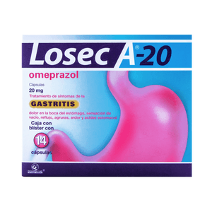 Losec A-20  20 g 14 Tabletas