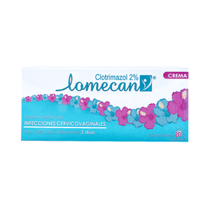 Lomecan V Clotrimazol Crema Tubo con 20 g