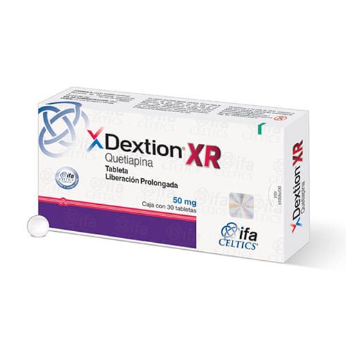 Dextion XR 50 mg 30 Tabletas LP - Farmacias Klyns