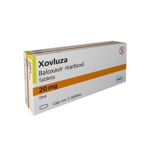 Xovluza 20 mg 2 Tabletas