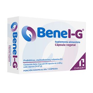 Benel G Suplemento Alimenticio 30 Capsulas de 0.489 g
