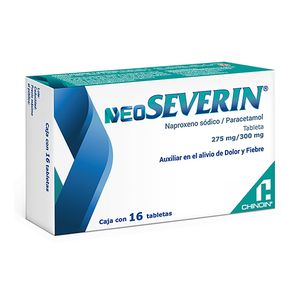 Neoseverin 275 mg / 300 mg 16 Tabletas
