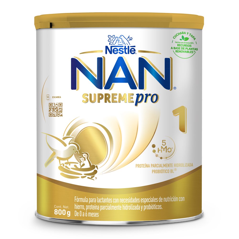 Nan Supreme Pro 1 800 g - Farmacias Klyns
