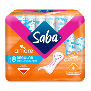 Saba Amore Sin Alas 8 Toallas