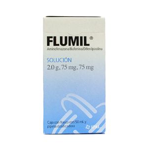 Flumil Solucion 20 g / 75 mg / 75 mg Frasco con 50 mL