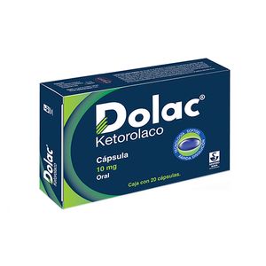 Dolac 10 mg 20 Capsulas Softgel