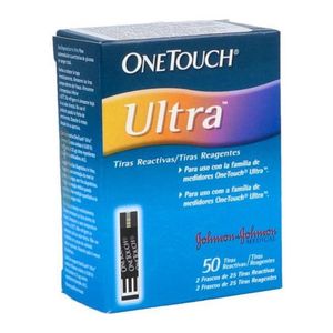Tiras Reactivas One Touch Ultra 50 Piezas