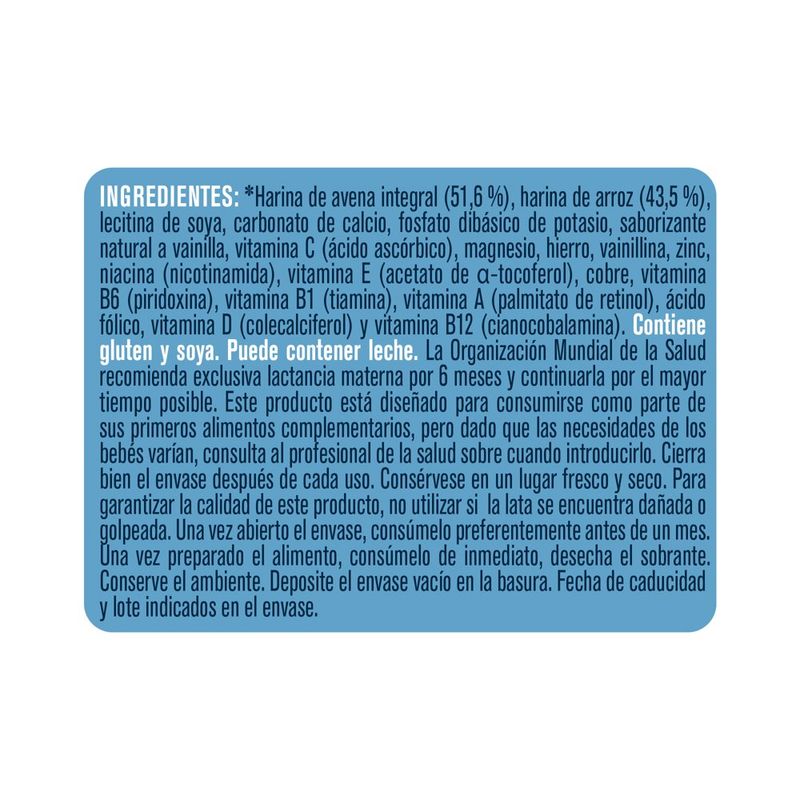 CerealGerberEt2ArrozAvena300g