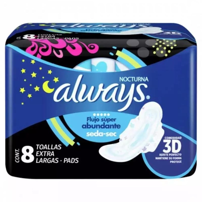 Always-Nocturna-Flujo-Abundante-con-Alas-8-Toallas
