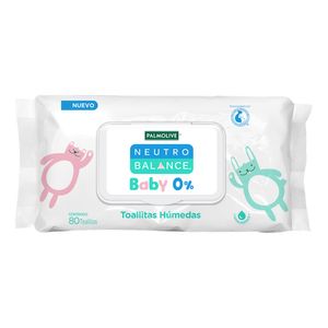 Toallitas Humedas Neutro Balance Baby 0% 80 Piezas