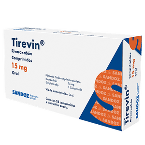 Tirevin 15 mg 28 Tabletas