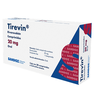 Tirevin 20 mg 28 Tabletas