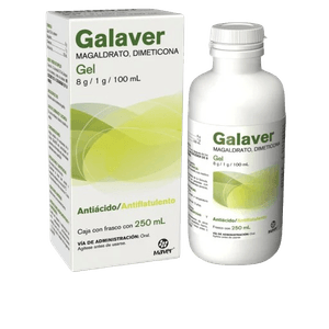 Galaver Gel 80 g / 1 g / 100 mL Frasco con 250 mL