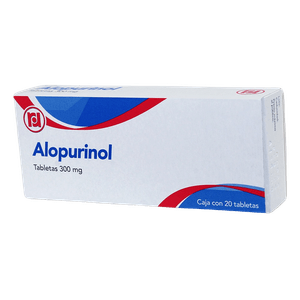 Alopurinol 300 mg 20 Tabletas