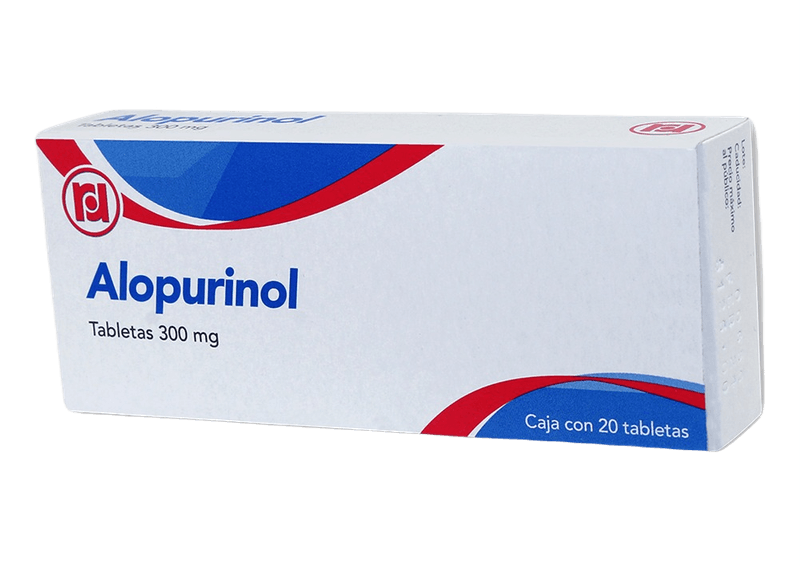Alopurinol-300-mg-20-Tabletas