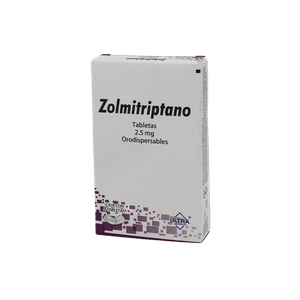 Zolmitriptano 2.5 mg 2 Tabletas