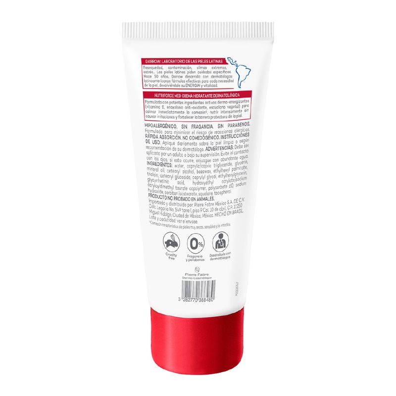 Crema-Hidratante-Dermatologica-Nutriforce-Med-Darrow-100-g