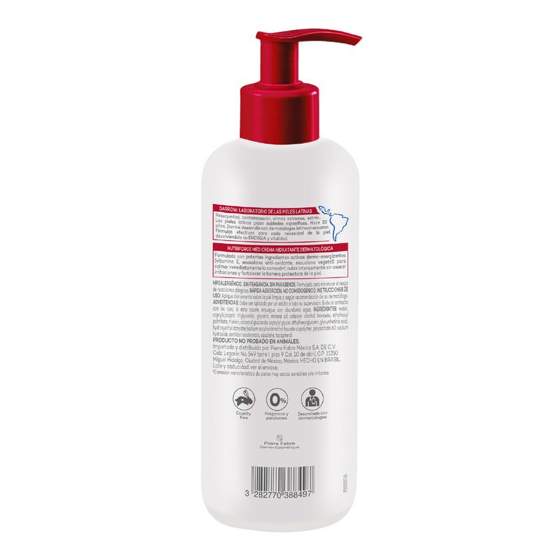 Crema-Hidratante-Dermatologica-Nutriforce-Med-Darrow-390-g