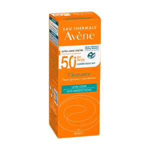 Protector Solar Cleanance Avene Muy Ligero FPS 50+ 50 mL