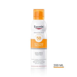 Eucerin Protector Solar Spray Corporal Toque Seco FPS 50+ 200 mL