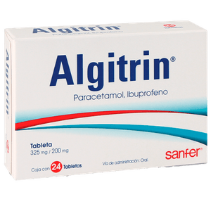 Algitrin 325 mg /200 mg 24 Tabletas