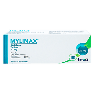Mylinax 20 mg 30 Tabletas