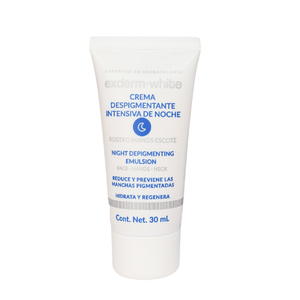 Crema Exderm White Despigmentante Intensiva de Noche 30 mL