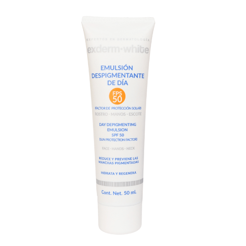 Emulsion-Despigmentante-de-Dia-Exderm-White-FPS-50-50-mL