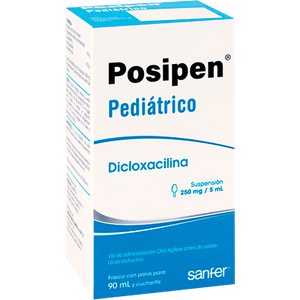 Posipen Suspension Pediatrica 250 mg / 5 mL Frasco con 90 mL