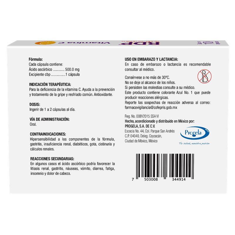 RDP-Acido-Ascorbico-500-mg-10-Capsulas