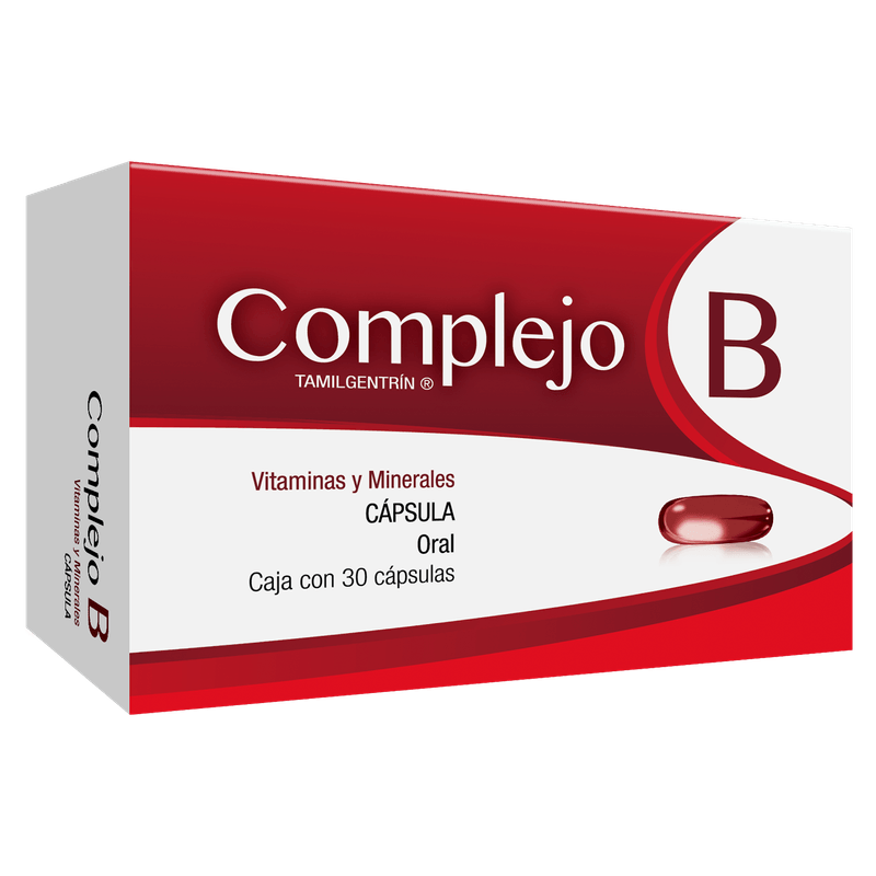 Tamilgentrin-Complejo-B-30-Capsulas