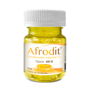 Afrodit Vitamina E 400 Ui 30 Capsulas