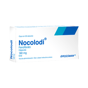 Nocolodi 160 mg 30 Capsulas