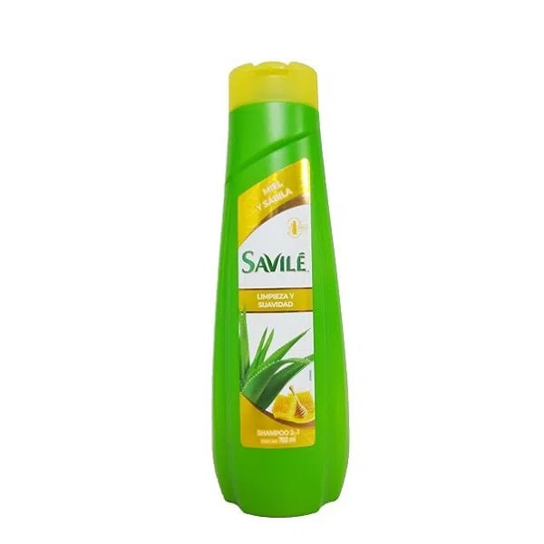 Shampoo Savile 2 En 1 Pulpa De Sabila Y Miel 700 Ml Farmacias Klyns 5467