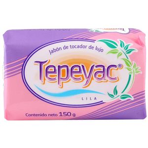 Jabon de Tocador Tepeyac Lila 150 g
