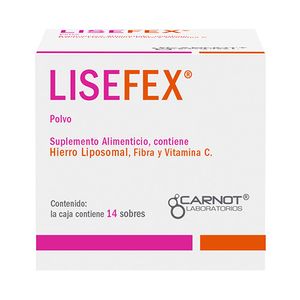 Lisefex Suplemento Alimenticio 14 Sobres