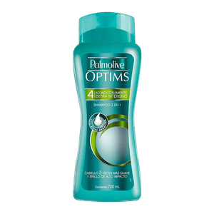 Shampoo Palmolive Optims Acondicionamiento Extra Intensivo 2 en 1 700 mL