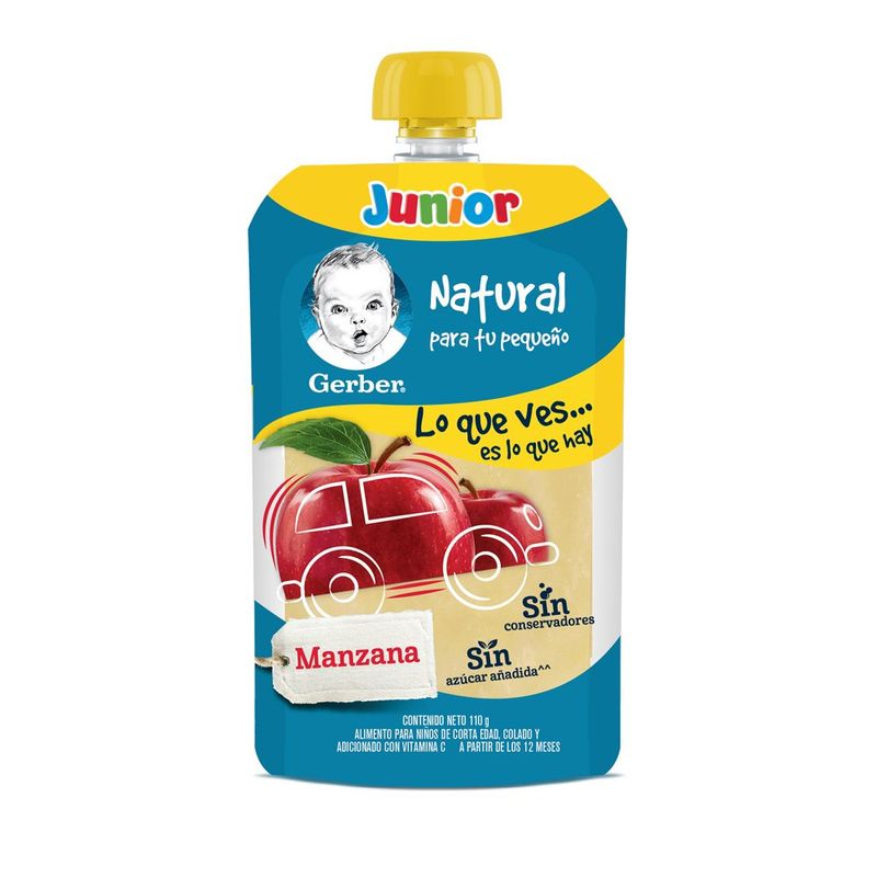 Papilla-Gerber-Junior-Et-4-Manzana-110-g