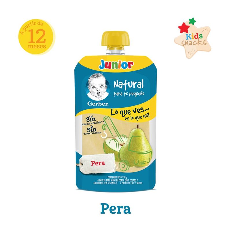 Papilla-Gerber-Junior-Et-4-Pera-110-g