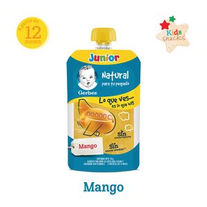 Papilla Gerber Junior Et 4 Mango 110 g