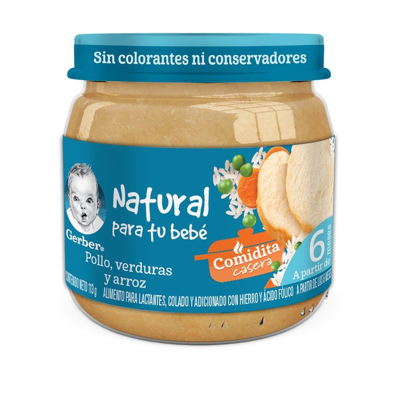 Papilla-Gerber-Et-2-Pollo---Verduras---Arroz-113-g